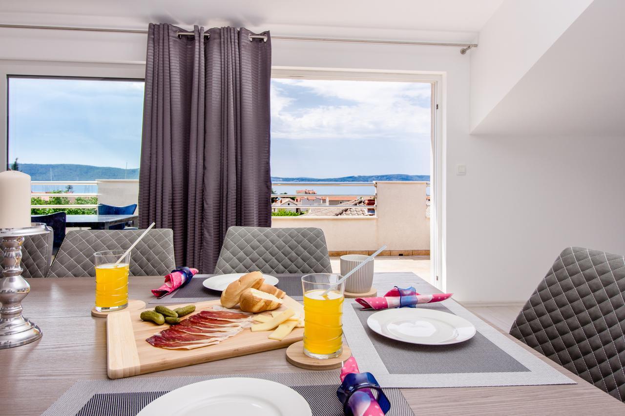 Apartment Villa Rina- Heated Salt Water Pool Каштела Экстерьер фото